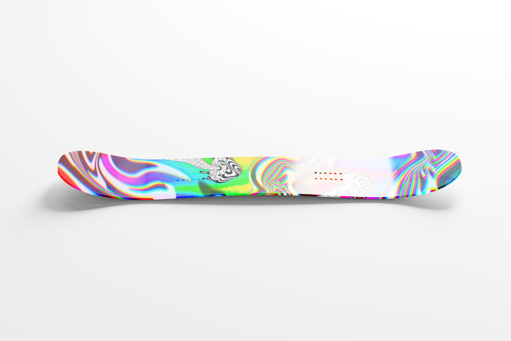 Trippy Mushroom Snowboard Folie - Wrap für dein Board