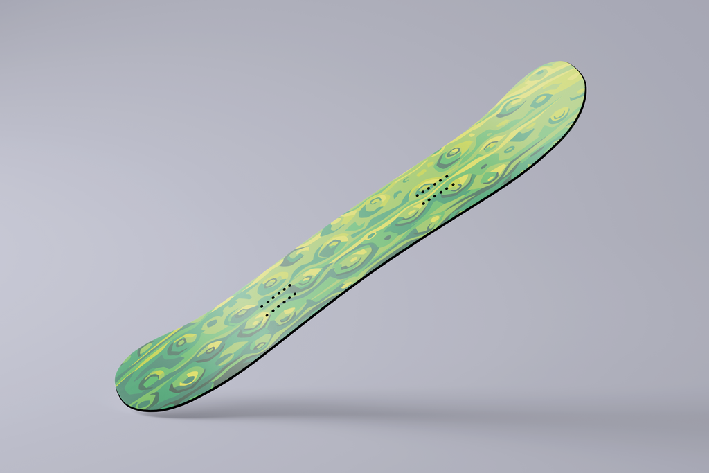 Cucumber Snowboard Folie - Wrap für dein Board