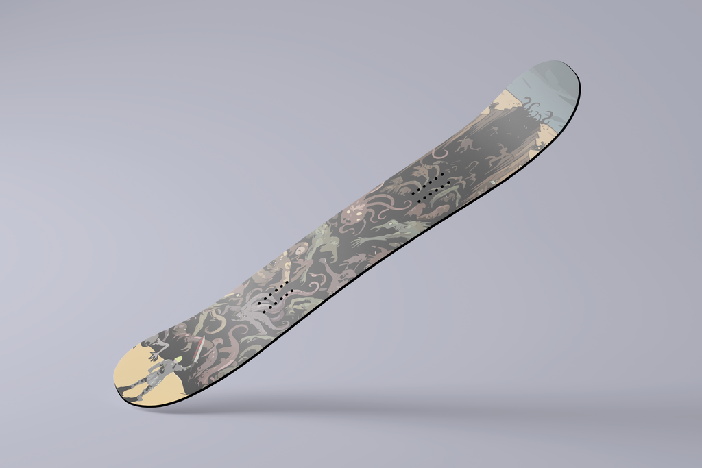 Canyon Snowboard Folie - Wrap für dein Board