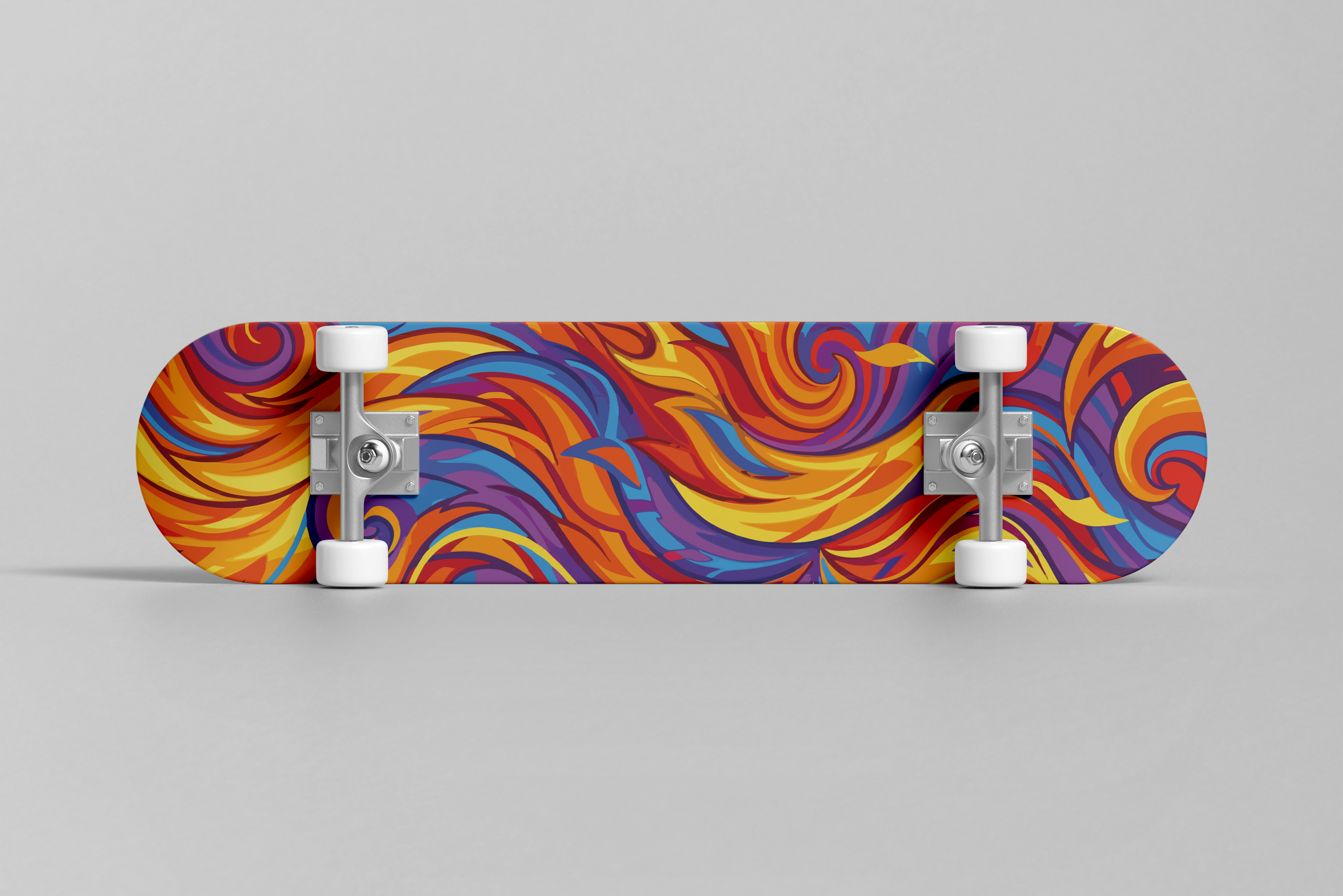 The Fire - Skateboard-Wrap