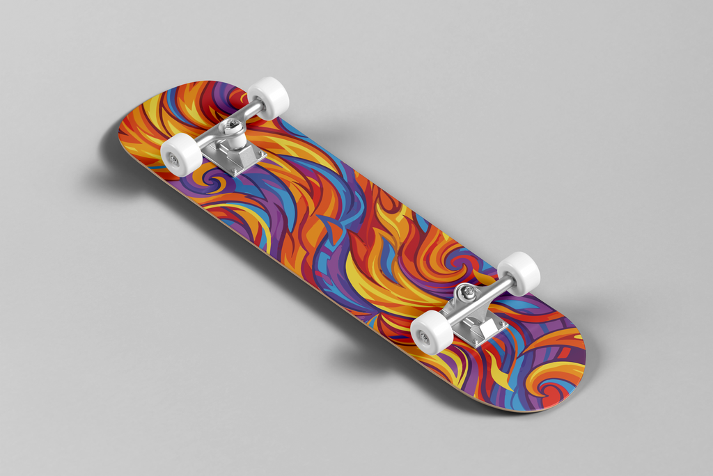 The Fire Skateboard Folie - Wrap für dein Deck