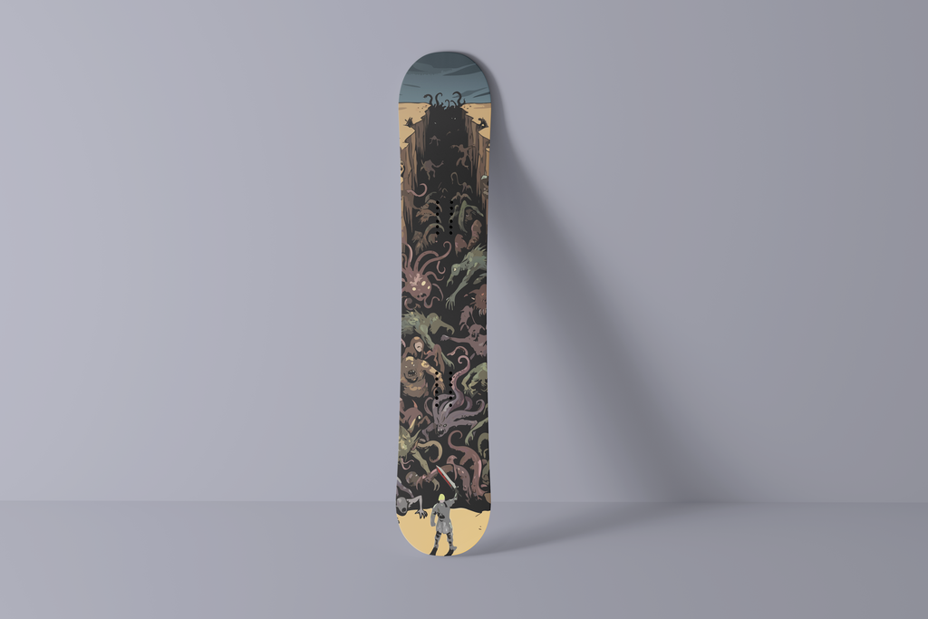 Canyon Snowboard Folie - Wrap für dein Board