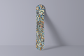 Trippy Smiley Snowboard Folie - Wrap für dein Board