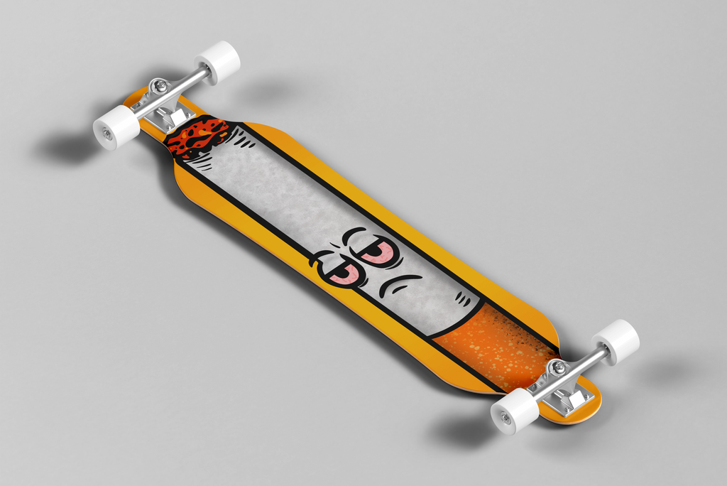Cigarette Longboard Folie - Wrap für dein Deck