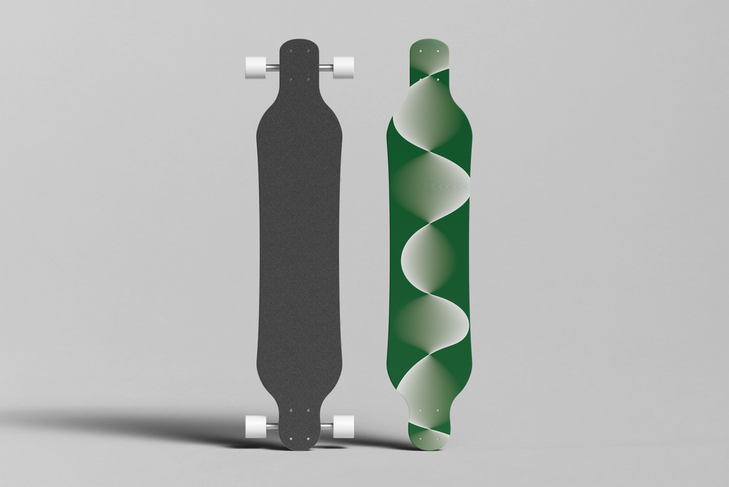 Spiral Longboard Folie - Wrap für dein Deck