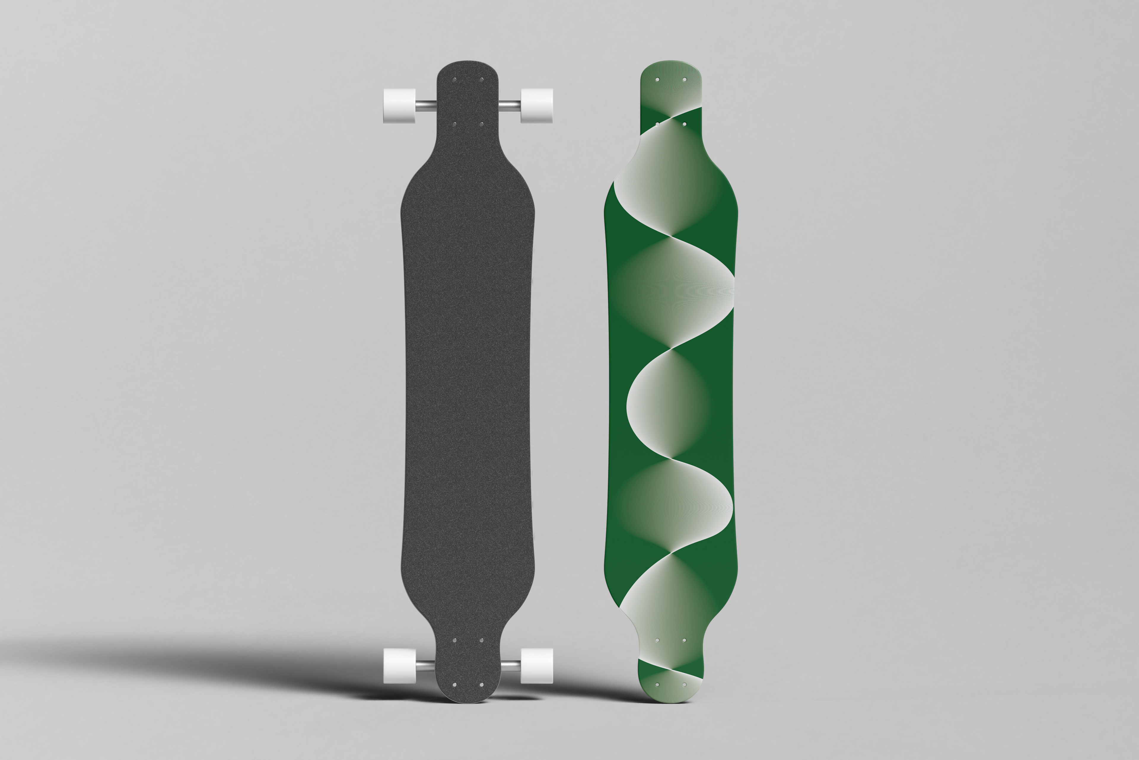 Spiral Longboard Folie - Wrap für dein Deck
