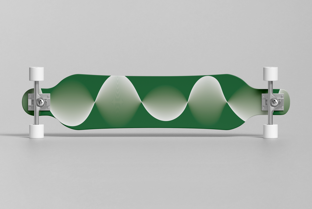 Spiral Longboard Folie - Wrap für dein Deck