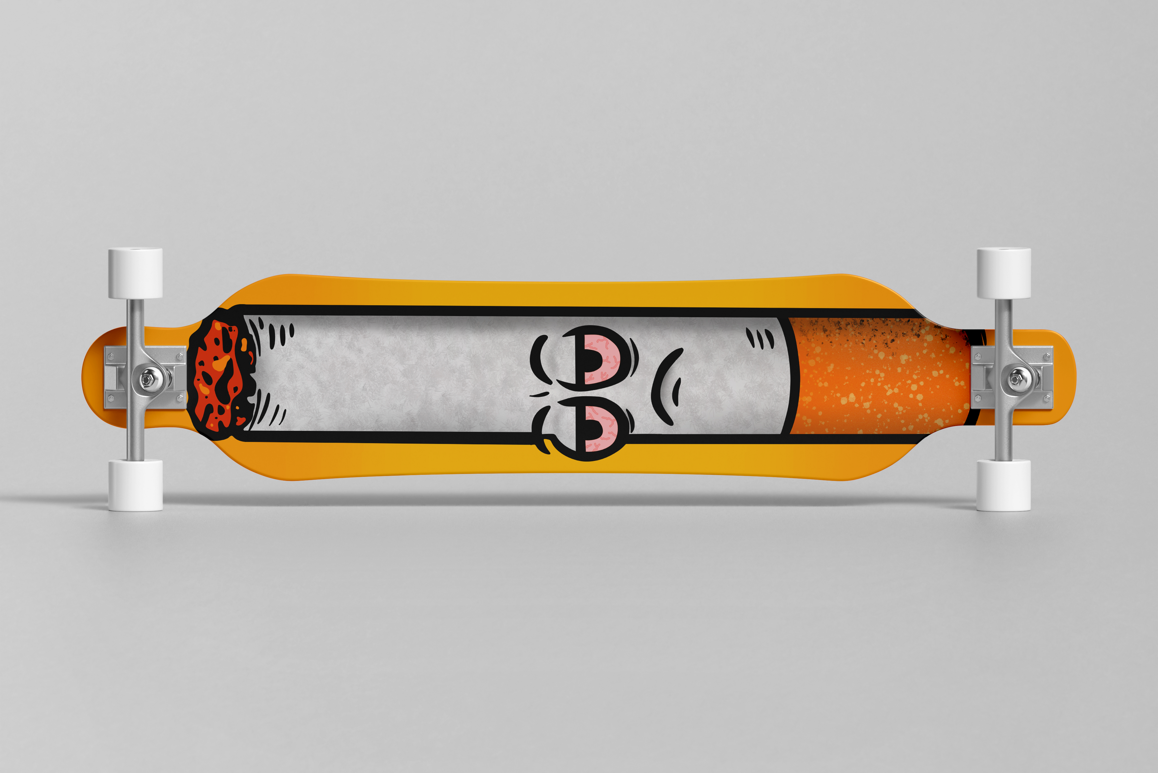 Cigarette Longboard Folie - Wrap für dein Deck