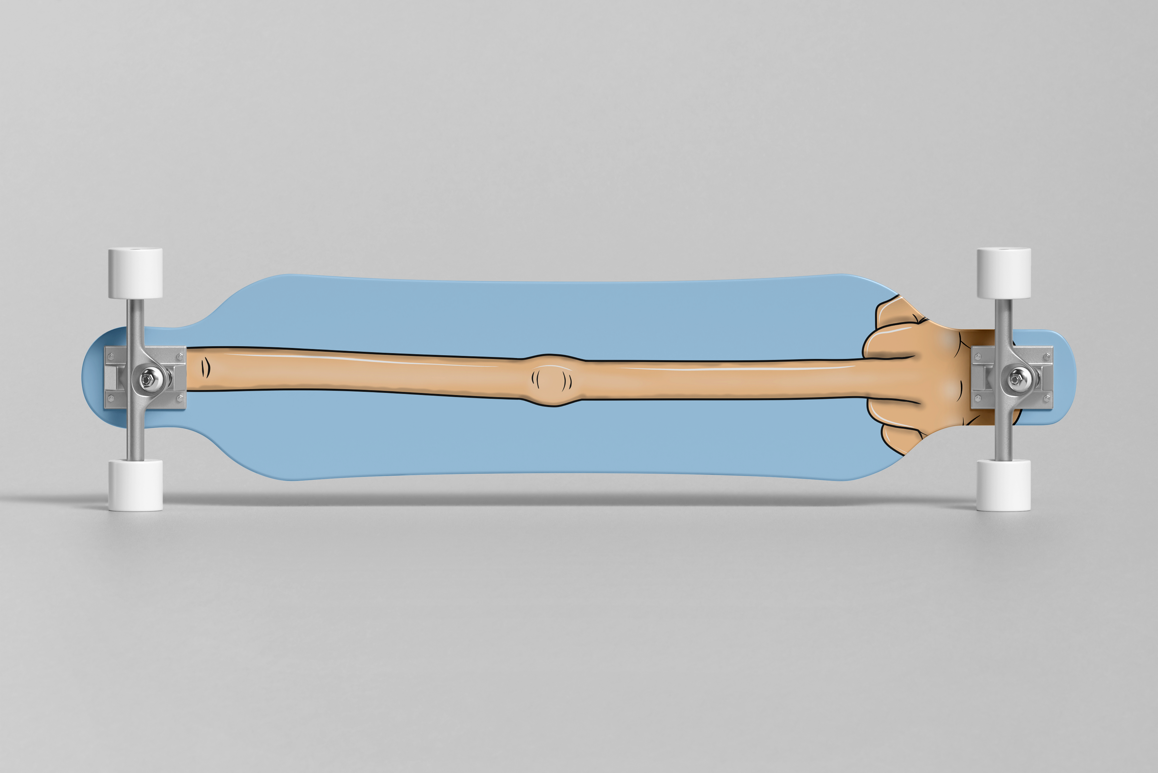 FlipOff Longboard Folie - Wrap für dein Deck