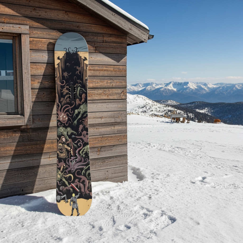 Canyon Snowboard Folie - Wrap für dein Board
