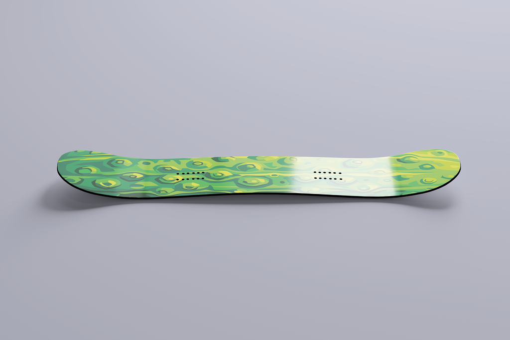 Cucumber Snowboard Folie - Wrap für dein Board