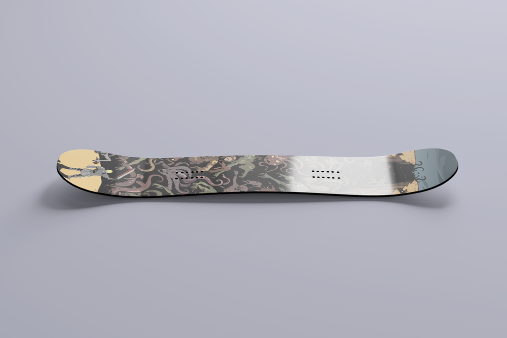 Canyon Snowboard Folie - Wrap für dein Board