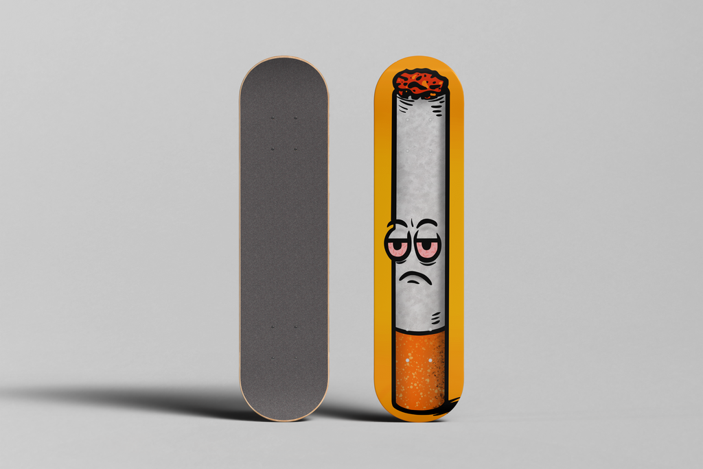 Cigarette Skateboard Folie - Wrap für dein Deck