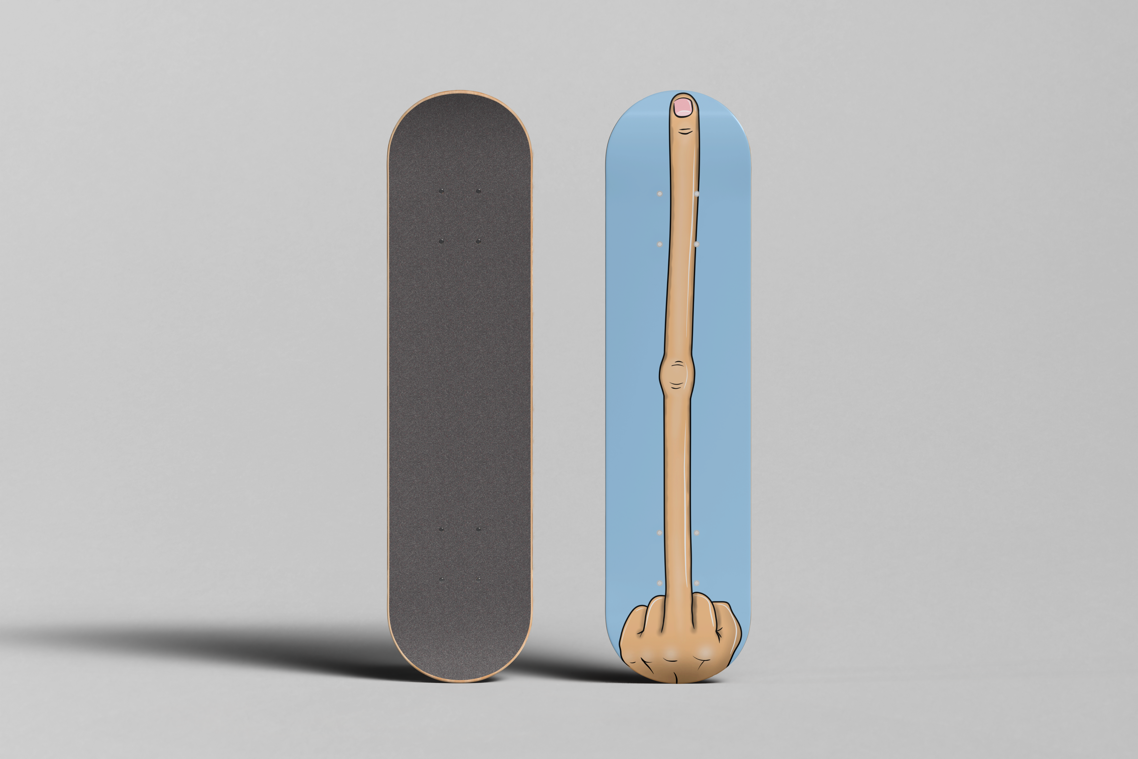 FlipOff Skateboard Folie - Wrap für dein Deck