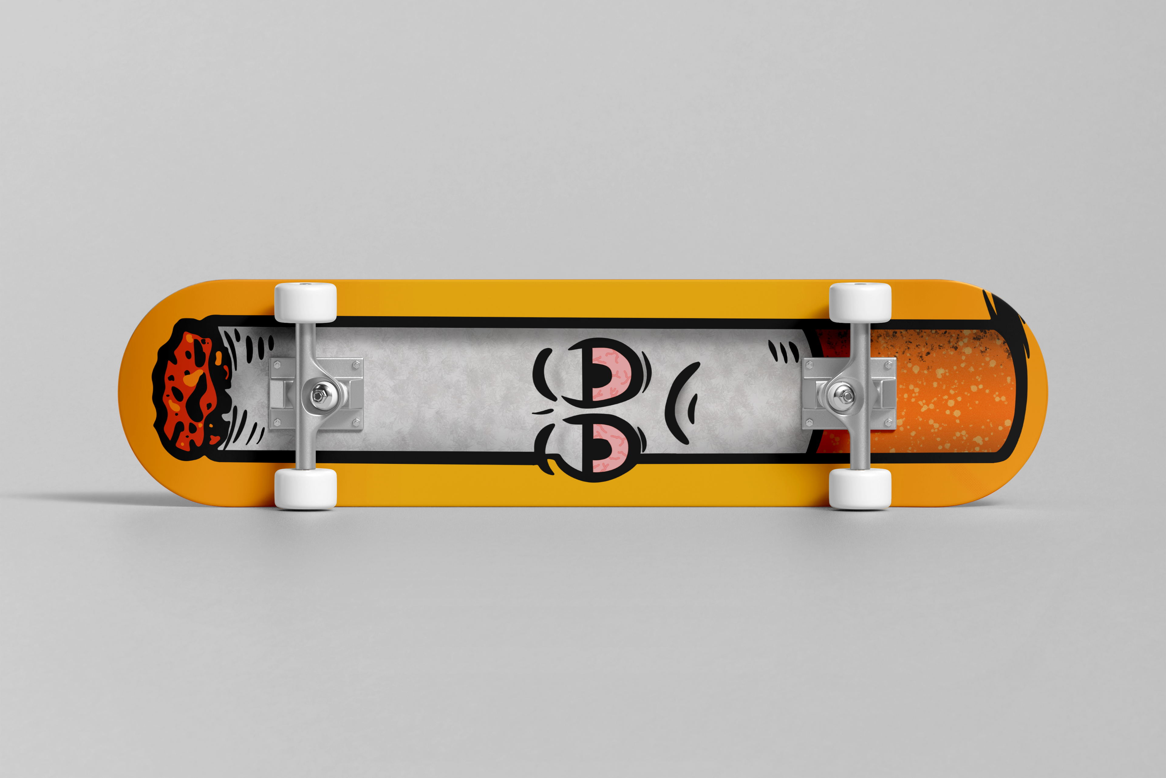 Cigarette Skateboard Folie - Wrap für dein Deck