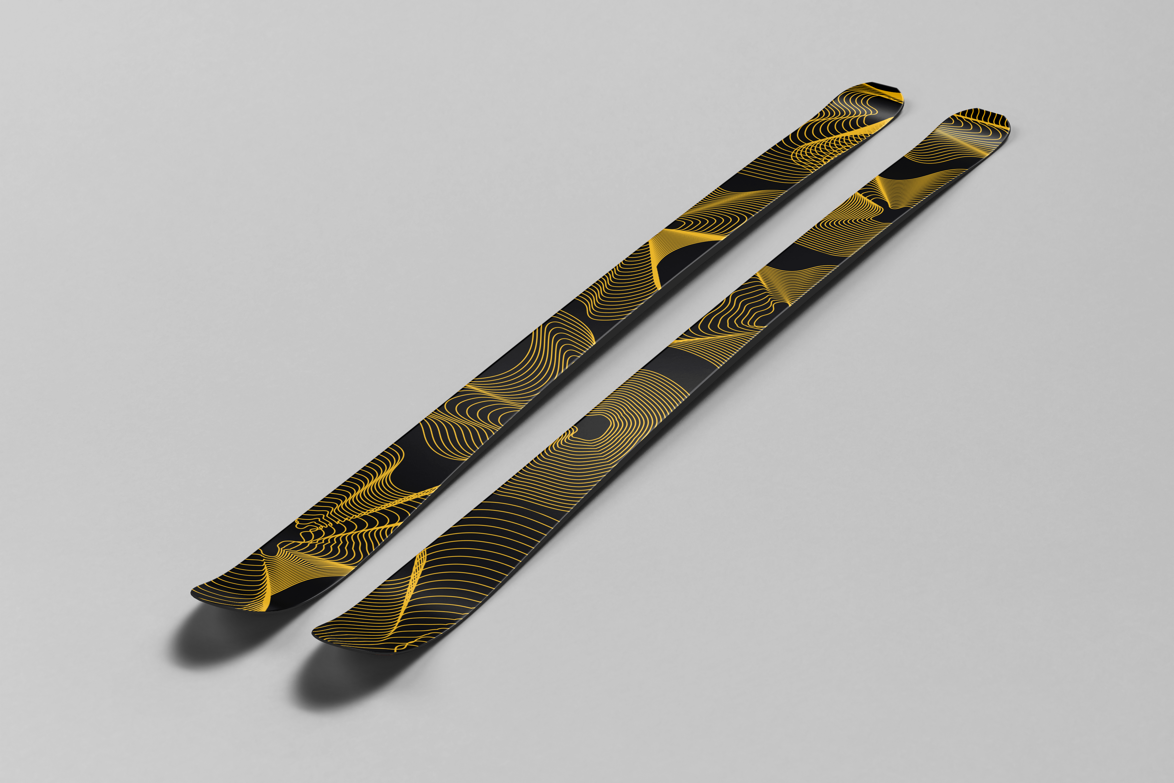 Wavey Ski Folie - Wrap für deine Ski