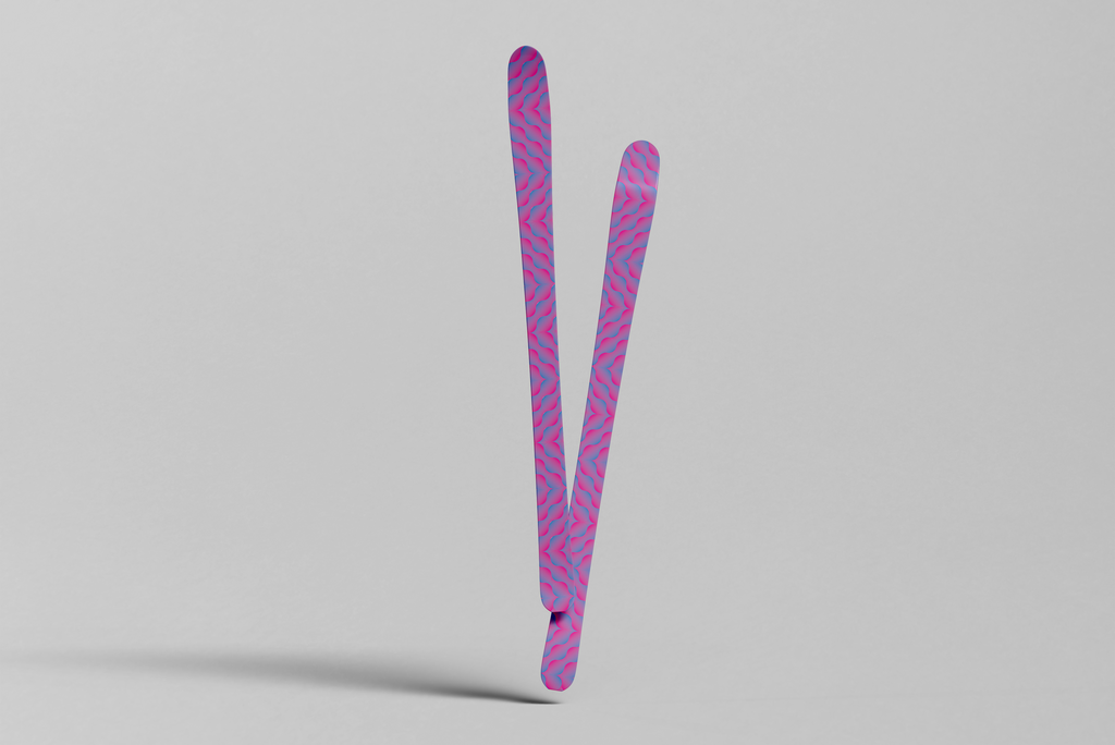 Purple Space Ski Folie - Wrap für deine Ski