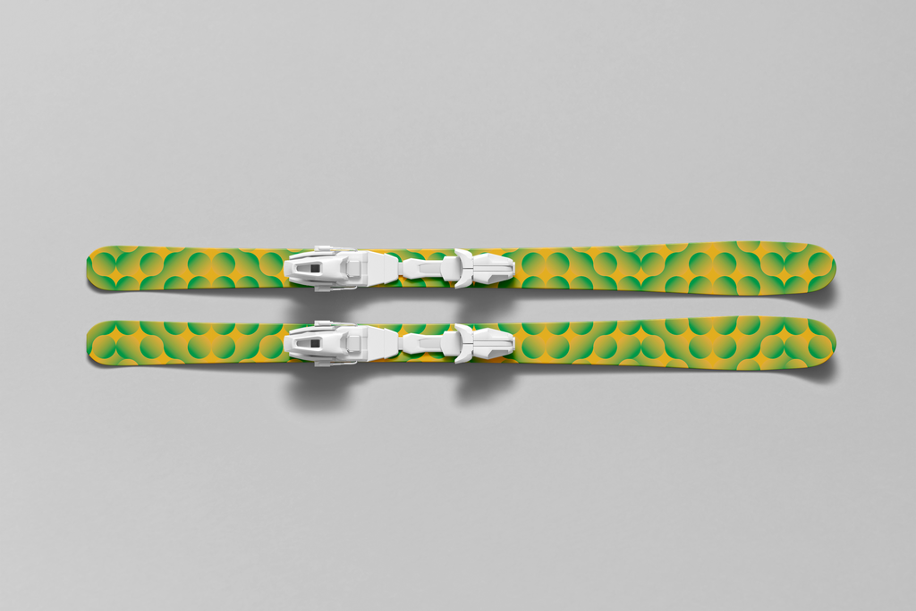 Green Space Ski Folie - Wrap für deine Ski