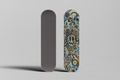 Trippy Smiley Skateboard Folie - Wrap für dein Deck