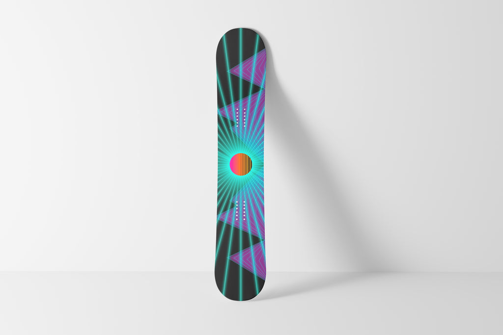Space Mountains Snowboard Folie - Wrap für dein Board