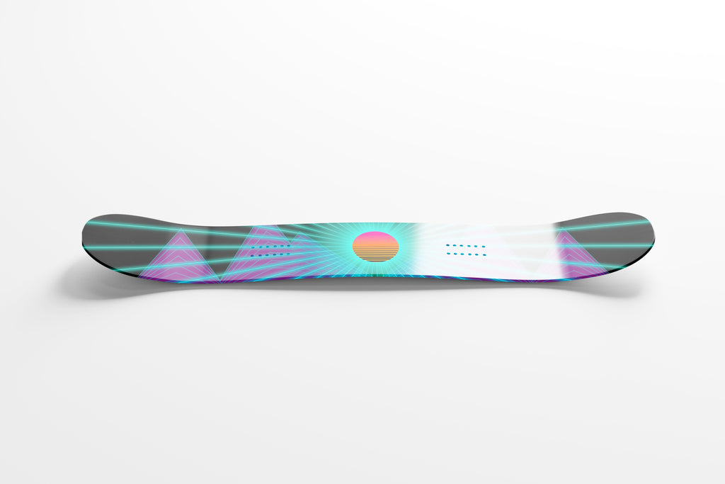 Space Mountains Snowboard Folie - Wrap für dein Board